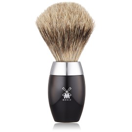 Mule KOSMO Shaving Brush (Fine Badger), Black Resin 281K876