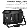 iodoo Portable LED Work Light Battery Operated/Wiring to Light Up