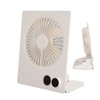 Ultra Thin Table Fan Desktop Flat Battery Operated Standing Hanging
