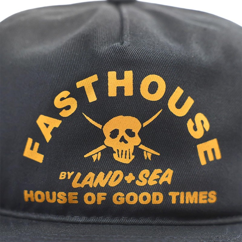 FASTHOUSE Break Hat (Black, One Size)