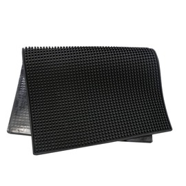 TOVINANNA 1pc Non- Barber Mat Pu Skid Pad for Hairdressing Tools Organizer for Scissors and Blades Salons and Home Use and Design