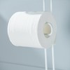 Toilet Paper Holder Free Standing, Adjustable Height, Tissue Paper Roll