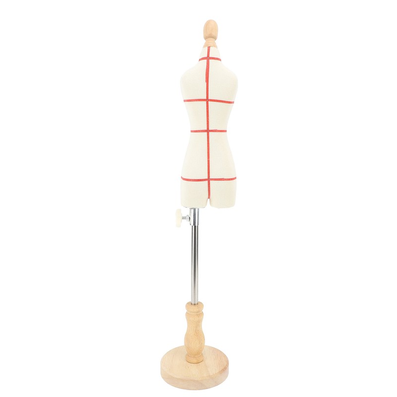 Female Mannequin Torso with Stand Adjustable Dress Form Dressmaker Sewing