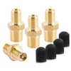 Tank Valve 1/4 Inch NPT Light Compressor Valves 4 Pieces