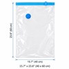 Vacuum Storage Bags for Clothing & Bedding – Transparent Compression