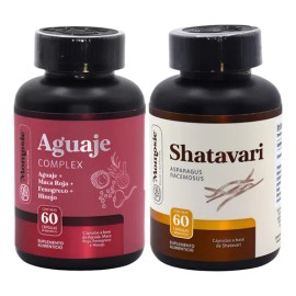 Momosie Aguaje Complex Shatavari Balance Hormonal 60 Cápsulas Vegano