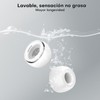 DOMOKO 8 Pares Almohadillas de Repuesto para Airpods Pro, con