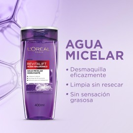 L'Oreal Paris Agua Micelar Con Acido Hialuronico 200 Ml. L'Oreal Paris