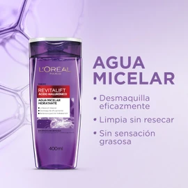 L'Oreal Paris Agua Micelar Con Acido Hialuronico 200 Ml. L'Oreal Paris