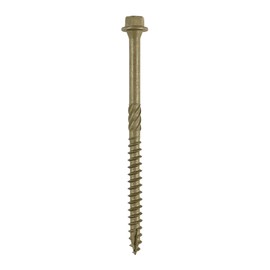 TIMCO Timber Screws – Hex Head – Exterior Green – 6.7 x 150 - Bag of 30pcs
