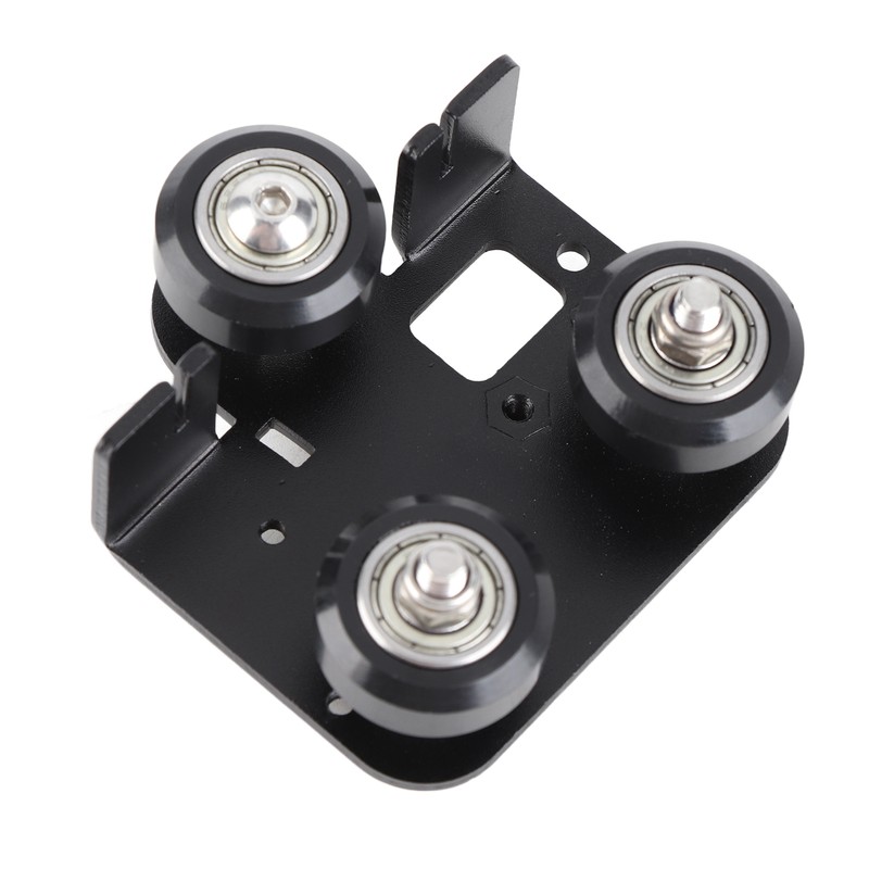 Back Support Plate Black Metal 3D Printer Extruder Back Support
