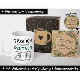 Pensioner Gift Retirement Gift Idea Men Women Retirement Gifts Funny Saying Fun Gift (Rentner Old Dentf)