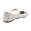 Betsey Johnson Tess Women's Flats Silver Size 5 M