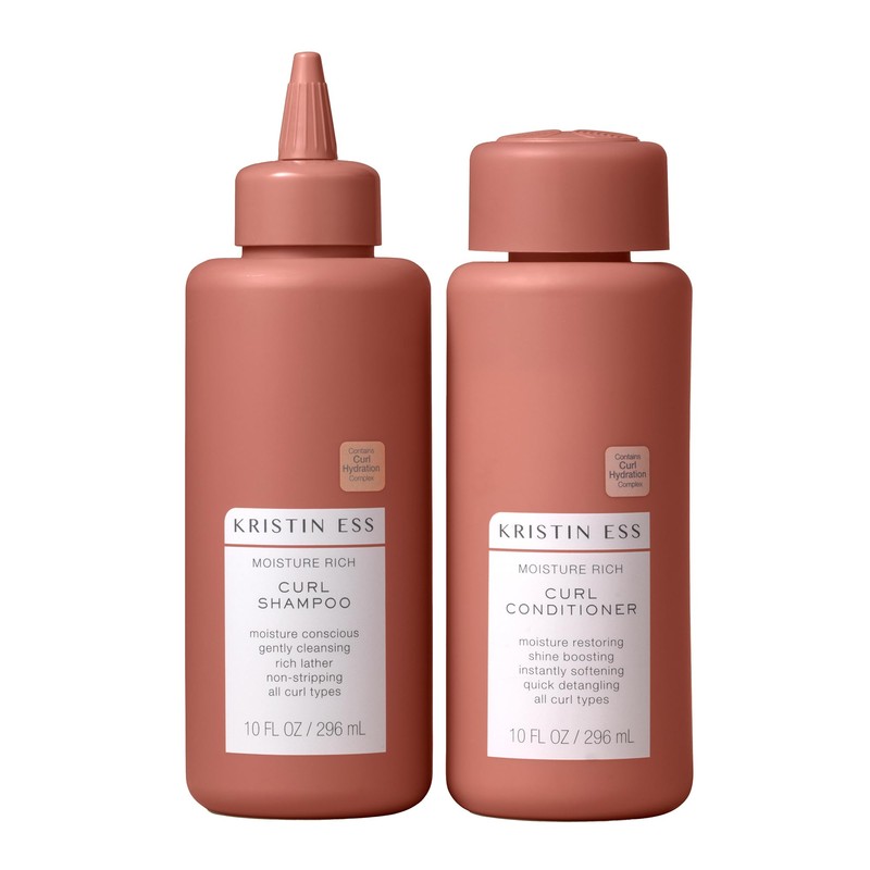 Kristin Ess Hair Curl Juego de champú y acondicionador de