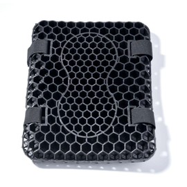 Itisyou Motorcycle Seat Cushion, Gel Seat, Motorcycle Equipment, Breathable, 3D Mesh Seat Cover, Body Pressure Dispersion, Anti-Slip