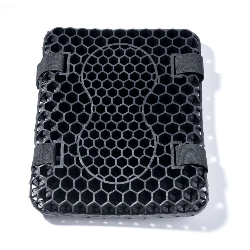 Itisyou Motorcycle Seat Cushion, Gel Seat, Motorcycle Equipment, Breathable, 3D