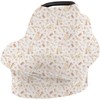 Konssy Baby Car Seat Covers- Multi-use Carseat Canopy for Babies,