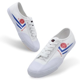 K.WING CHWN Martial Arts Shoes | Lightweight Breathable Sneakers with Non-Slip Rubber Sole, Toe Protection, Herbal Infused Insole for Men/Women - Kung Fu, Taekwondo, Karate Training & Daily Wear