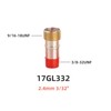 Welding Knight TIG Stubby Gas Lens 17GL332 3/32"&2.4mm TIG Collet