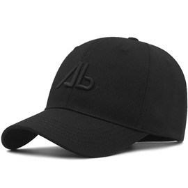 Cedar Eight Men's Cap, Large Size, Deep Wear, Casual Cap, 23.6 - 25.6 inches (60 - 65 cm), Black, Free size