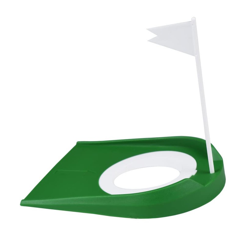 VOANZO 2PCS Golf Cup Golf Hole Golf Putting Practice Flag