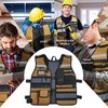 MELOTOUGH Tool Vest for Men Reflective Safety Tool Vest with