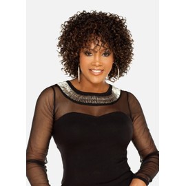 Vivica A. Fox 11 inch Full Wig with Layered Water Wave Pure Stretch Cap Synthetic Hair - BOHEMIAN-V (P2216)