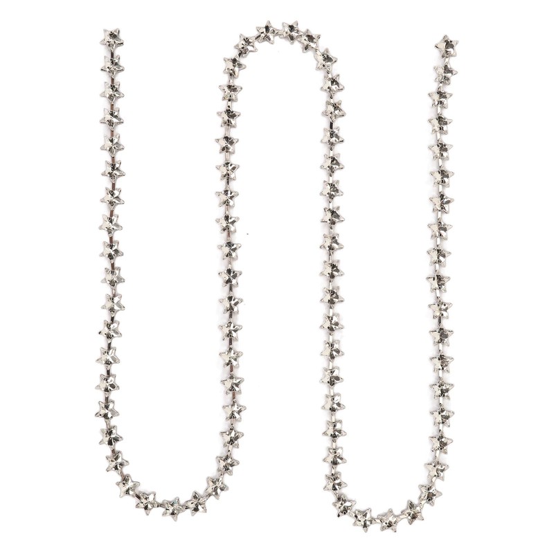 1 Yard Star Rhinestone Trim Chain 0.4in Width DIY Cuttable