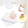 yuntop 2 Pack Self Adhesive Acrylic Mirror, 2MM Flexible Plastic
