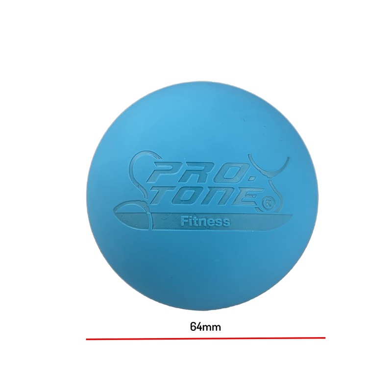 PROTONE lacrosse ball/massage ball for trigger point massage/rehab/physiotherapy (Blue)