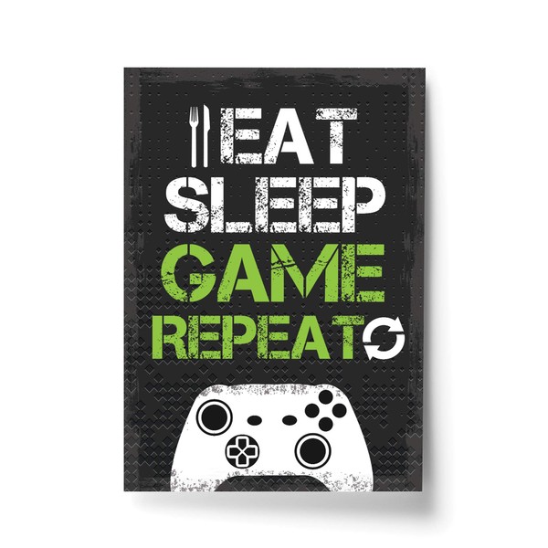 RED OCEAN Gaming Framed Prints Gaming Sign For Boys Bedroom