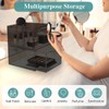 SpaceHacks 6 Pack Stackable Makeup Organizer and Storage, Acrylic Organizers，Clear