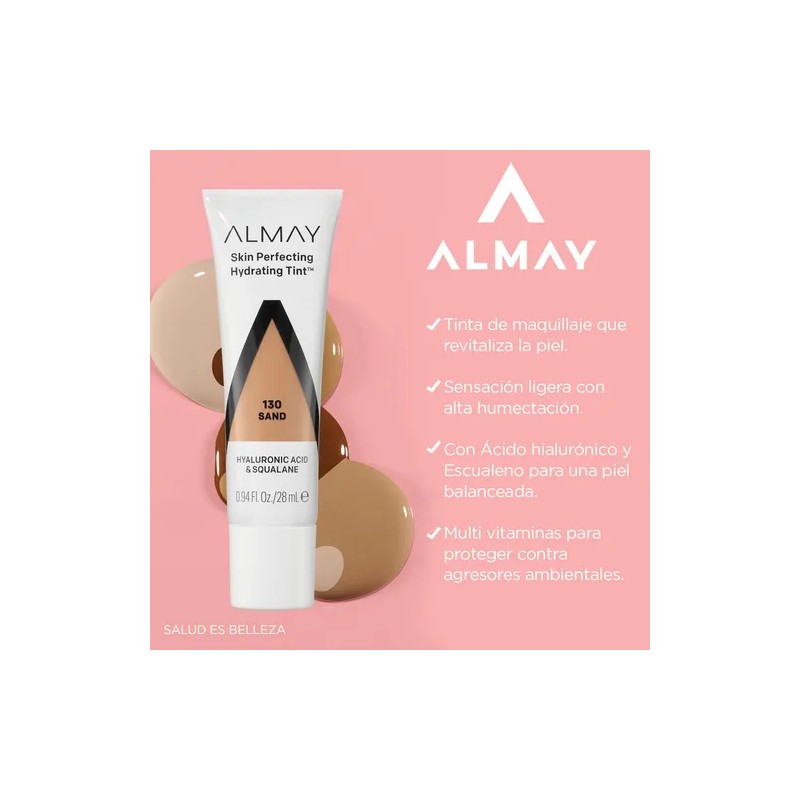 Almay Base De Maquillaje Perfectinghydrating Tint Tono Beige