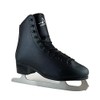 American Athletic Shoe Men's Leather Lined Figure Skates, Black, 12