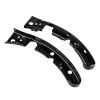 Unbranded Gloss Black Rear Fender Support Brackets For Harley 09-13