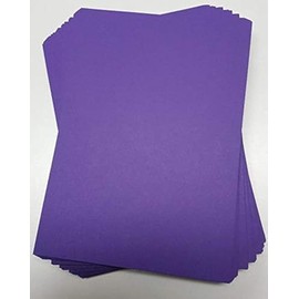 A4 Purple Card Stock x 10 Sheets, 240gsm (297mm x 210mm) - Stella Crafts