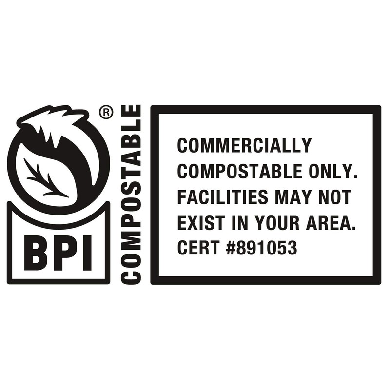 BioBag 100% Certified Compostable Resealable Snack Bags, 360 Count, Perfect