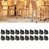 20 Pcs Chair Leg Floor Protectors Silicone Anti Slip Abrasion