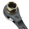 Bigman ATS-301 Aluminum Double Ended Ratchet, 0.7 x 0.8 inches