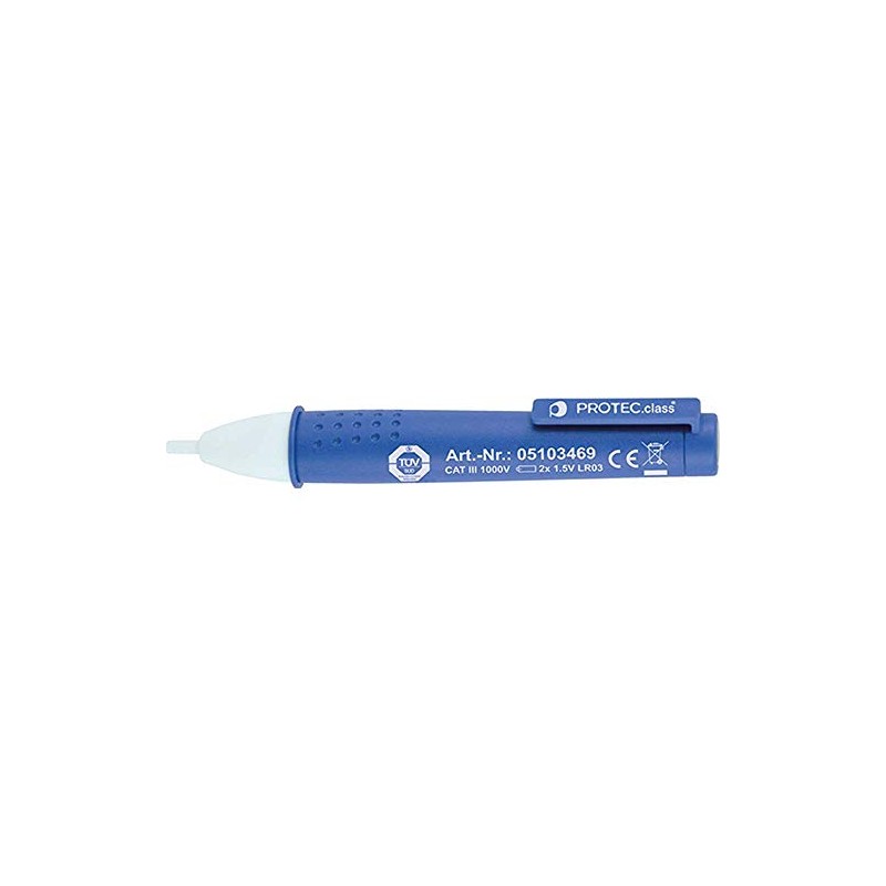 PROTEC.class PSPKLV12 Non-Contact Voltage Tester Blue