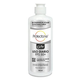 Bloqueador Solar Fps 50+ 100ml Aloe Vera Y Vit. E Uso Diario