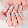 IKISKT Press On Nails - White Cat Eye Tips |