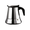 Ilsa Espresso Bonkaffe Stainless Steel Italian Cafetiere, Silver 4 cups