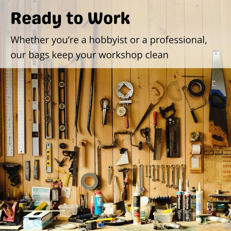 Buckeye Farms Dust Collector Bags Compatible with D4573 Shop Fox