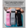 Bingwaah Fabric Resistance Bands for Women and Men - Set