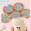 30000Pcs Resin AB Rhinestones for Bedazzling Crafting with b7000 Jewelry