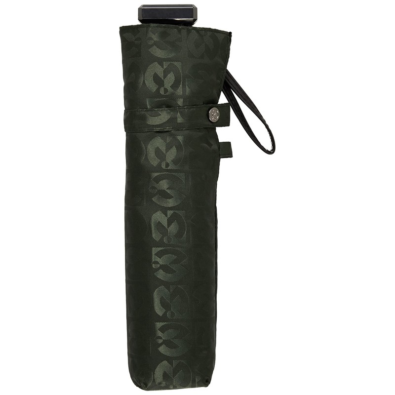 Moonbat Men's Folding Umbrella, Mila Schon Logo Jacquard Men's Umbrella,