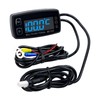 NInE-ROnG Digital Hour Meter Tachometer Temperature Meter Gauge Engine Maintenance
