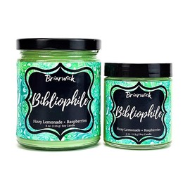 Bibliophile- Generally Bookish Inspired Candle - Size: 4 oz Glass Jar