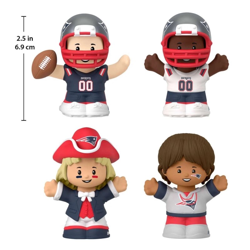 Little People Collector New England Patriots Special Edition Set 4